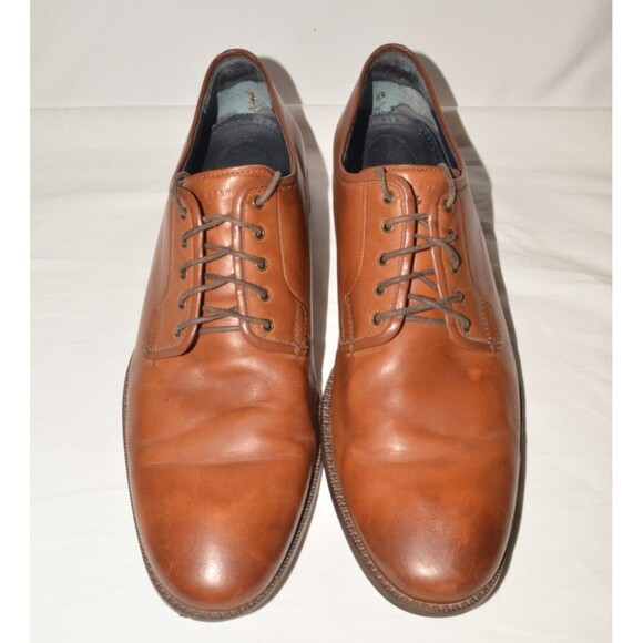 Cole Haan Men’s Leather Oxford Dress Shoes Tan Brown Size 12M Classic Lace Up main image 9
